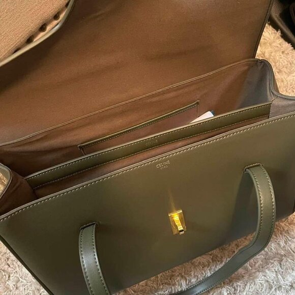 strathberry Olive green C work bag - Picture 4 of 4